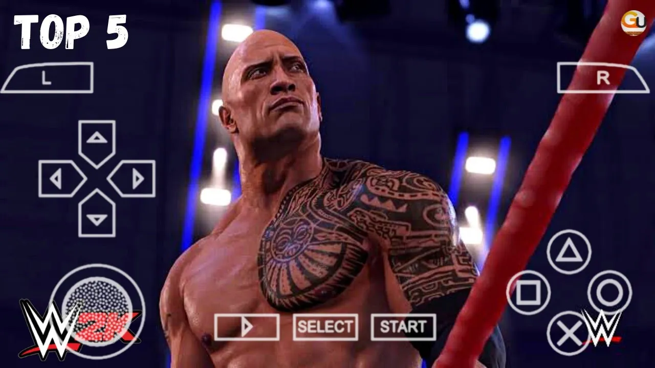 Top 5 WWE Games For PPSSPP