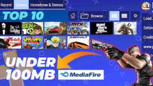 Best PPSSPP Games Under 100MB 2026 Mediafire